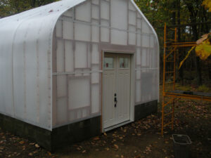 Solexx Commercial Greenhouse Custom Design Front View